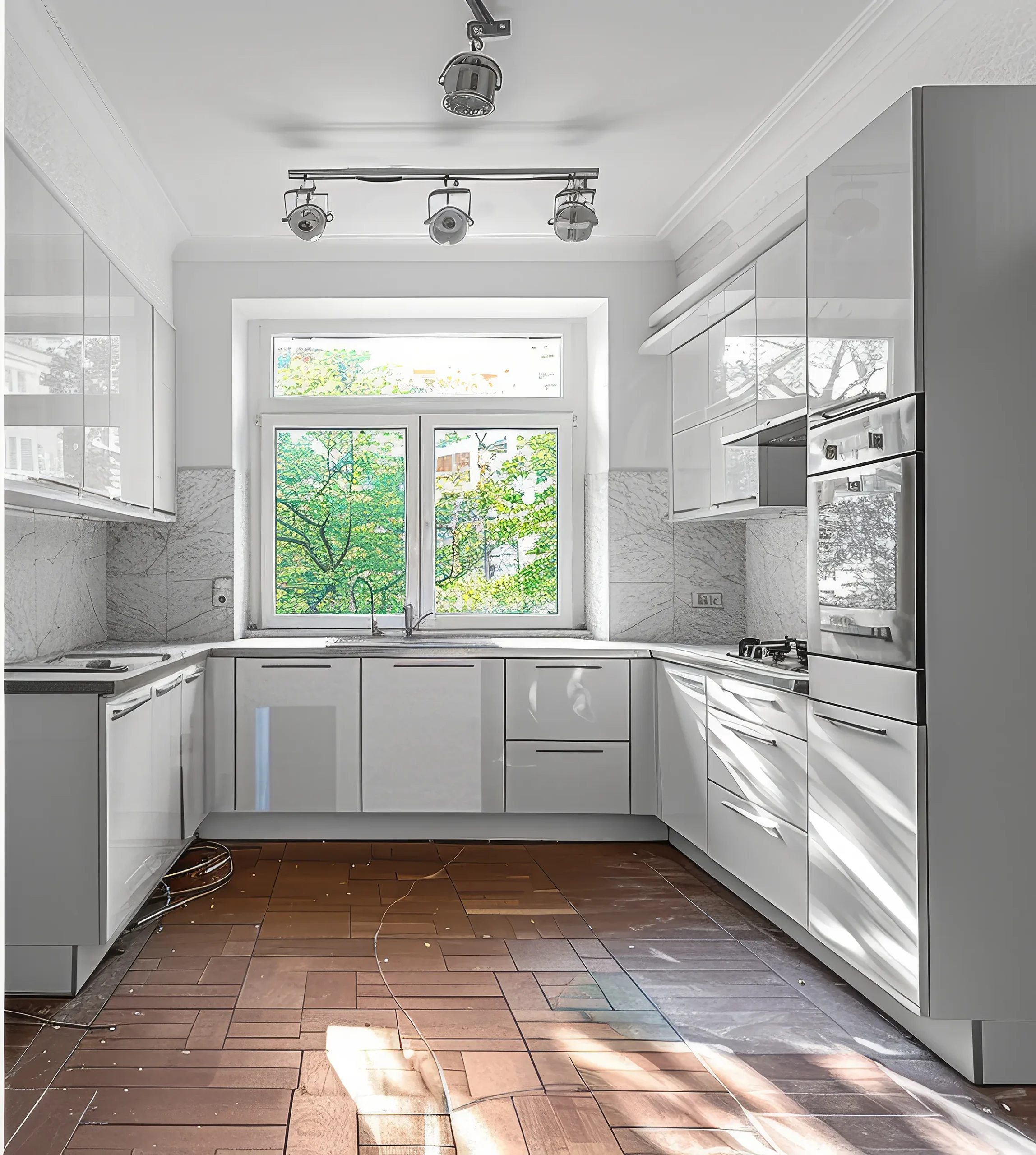 kitchen after